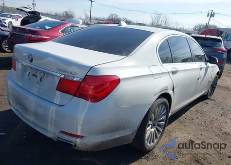 2012 BMW 750Li from USA, damaged, VIN WBAKB8C58CDX20407